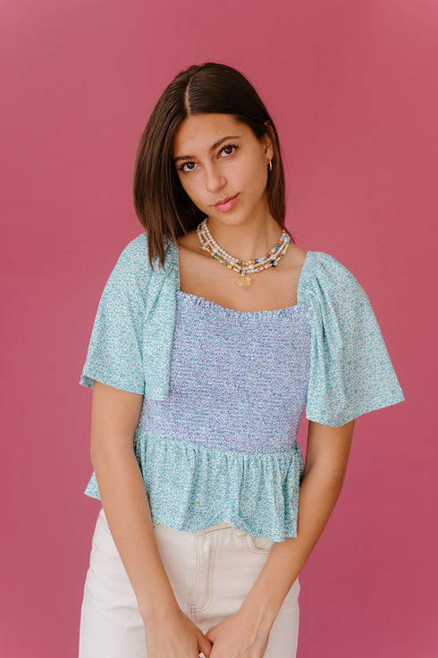 Ditsy Days Floral Top